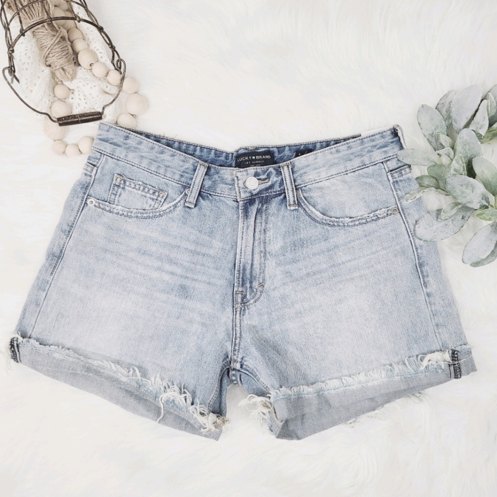 Lucky Brand Boyfriend Jean Shorts